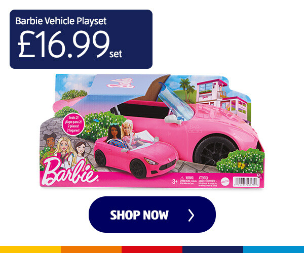 Barbie Vehicle Playset