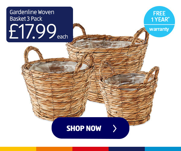 Gardenline Woven Basket 3 Pack - Shop Now