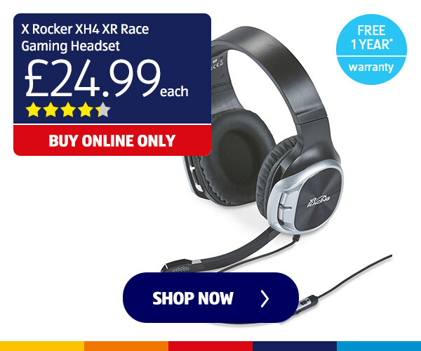 X Rocker XH4 XR Race Gaming Headset