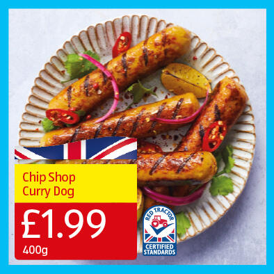 Chip Shop Curry Dog - 1.99 400g