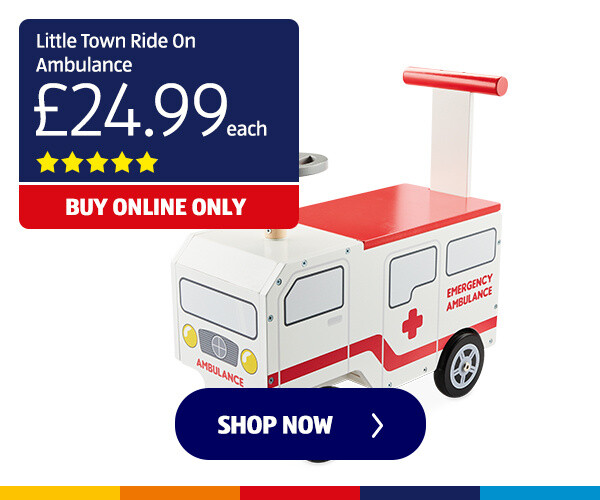 Little Town Ride On Ambulance - Shop Now