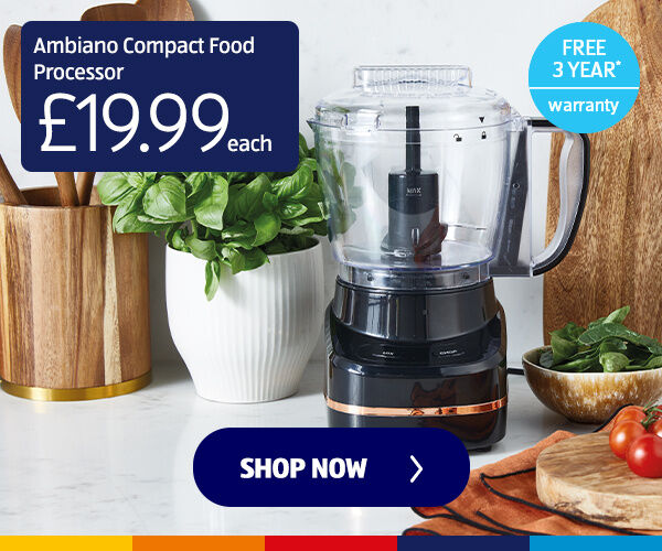 Ambiano Compact Food Processor