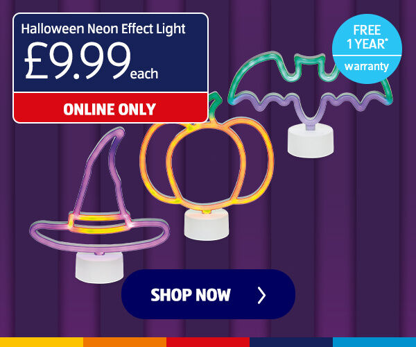 Halloween Neon Effect Light