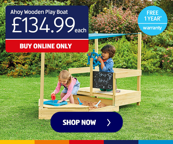 Ahoy Wooden Play Boat