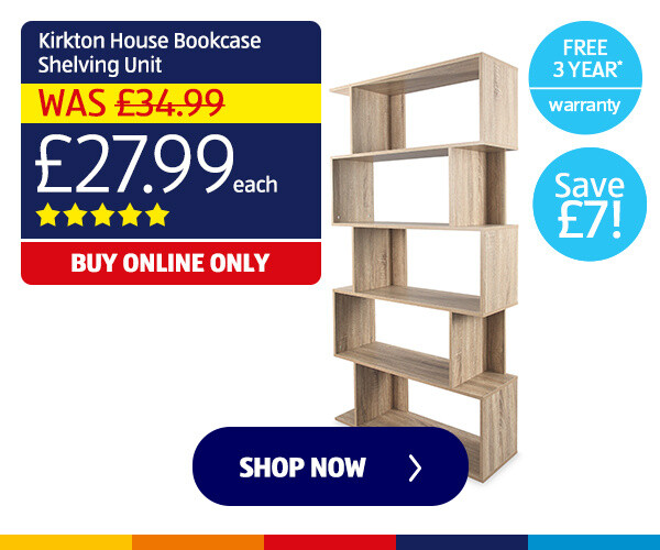 Kirkton House Bookcase Shelving Unit