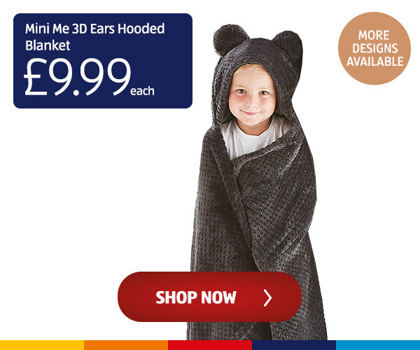 Mini Me 3D Ears Hooded Blanket