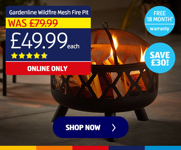 Gardenline Wildfire Mesh Fire Pit