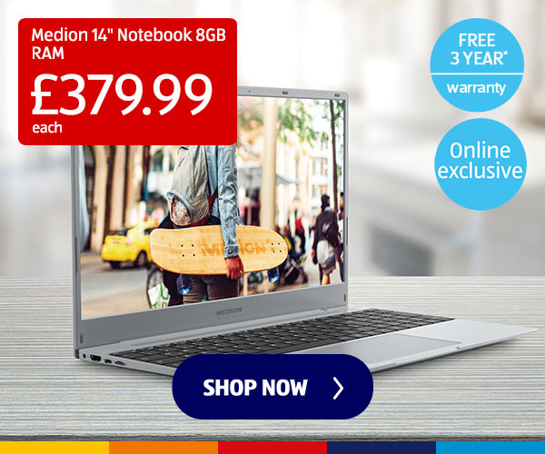 Medion 14 Notebook - Shop Now