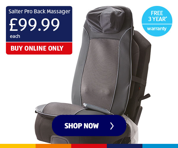 Salter Pro Back Massager - Shop Now