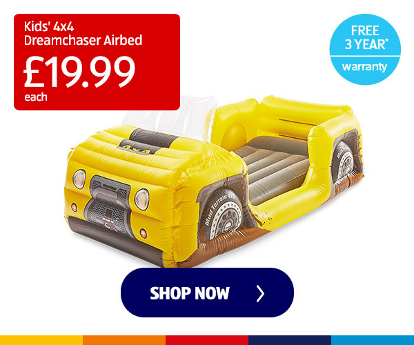 Kids' 4x4 Dreamchaser Airbed - Shop Now