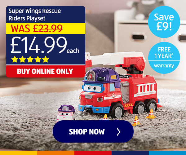 Super Wings Rescue Riders Playset