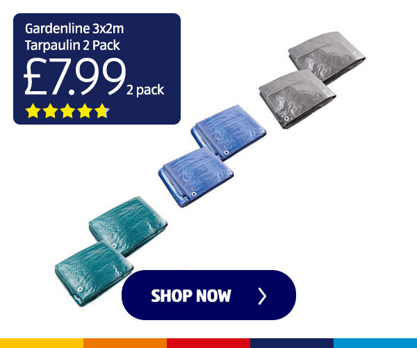 Gardenline 3x2m Tarpaulin 2 Pack