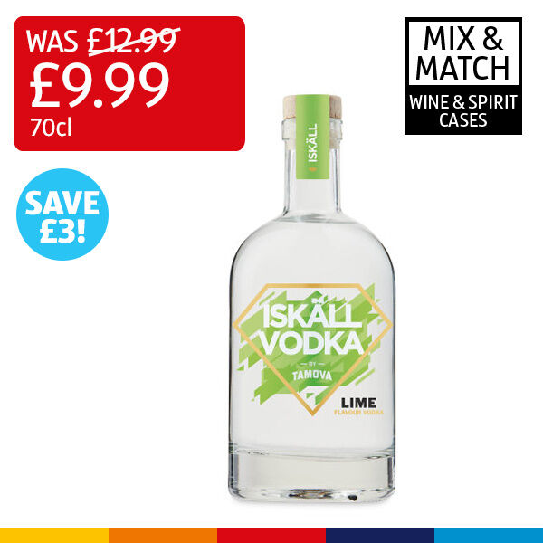 Iskall Lime Vodka