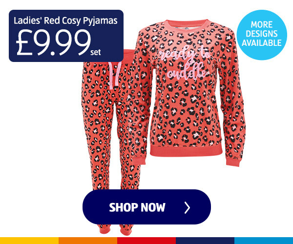 Ladies' Red Cosy Pyjamas