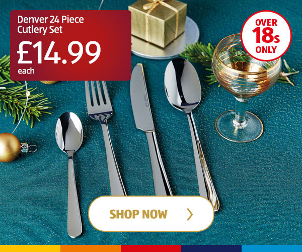 Denver 24 Piece Cutlery Set - Shop Now