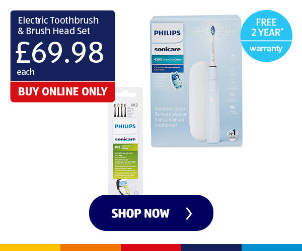 Electric Toothbrush & Brush Head Set - Shop Now