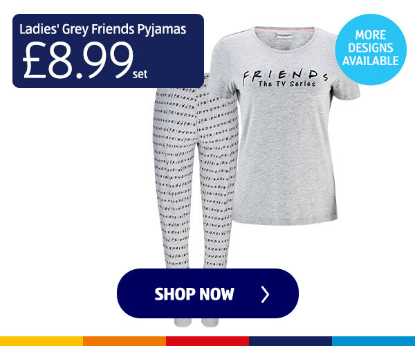 Ladies' Grey Friends Pyjamas