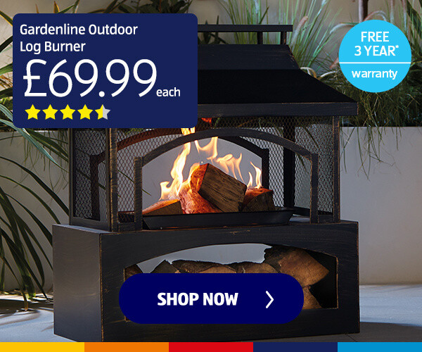 Gardenline Outdoor Log Burner