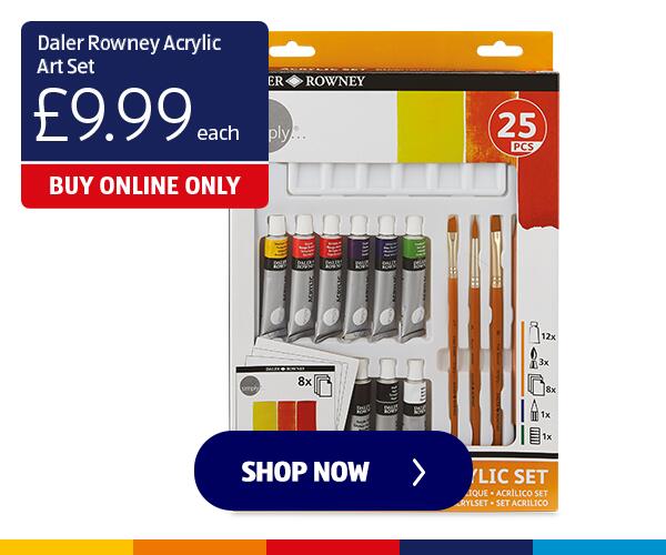 Daler Rowney Acrylic Art Set - Shop Now