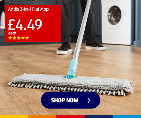 Addis 2-In-1 Flat Mop - Shop Now