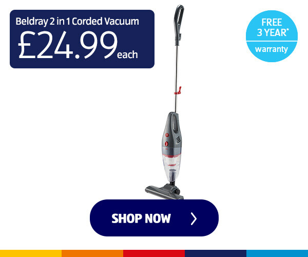 Beldray 2 in 1 Corded Vacuum