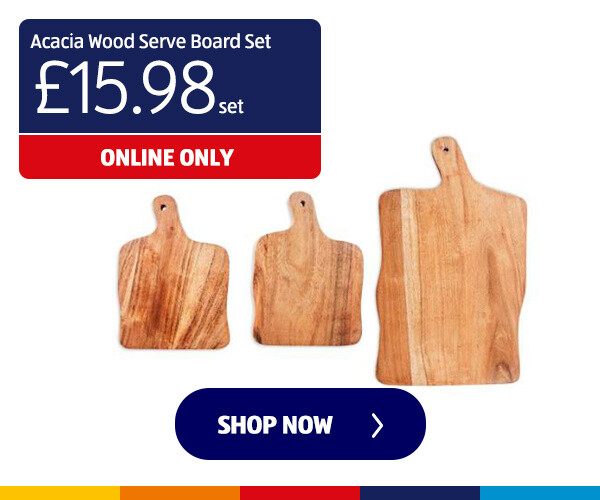 Acacia Wood Serve Board Set