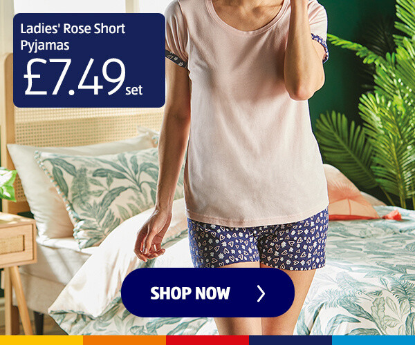 Ladies' Rose Short Pyjamas