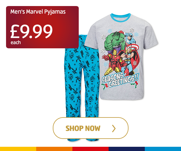 Men's Marvel Pyjamas - Shop Now