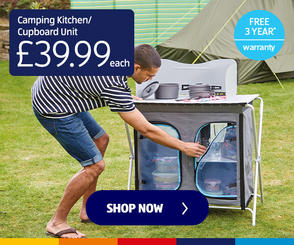 Camping Kitchen/Cupboard Unit - Shop Now