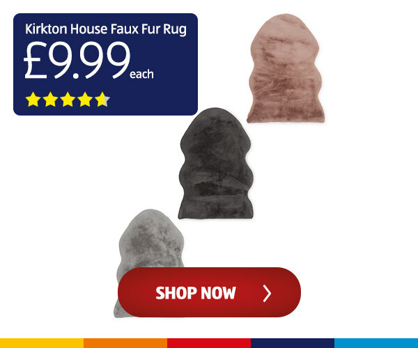 Kirkton House Faux Fur Rug