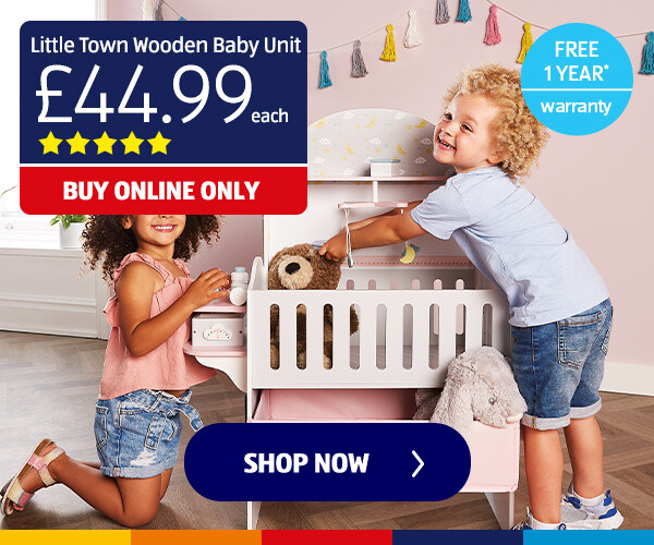 Little Town Wooden Baby Unit