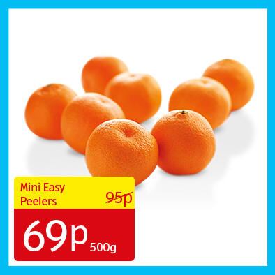 Mini Easy Peelers - 69p 500g