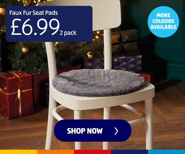 Faux Fur Seat Pads