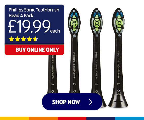 Phillips Sonic Toothbrush Head 4 Pack - Shop Now