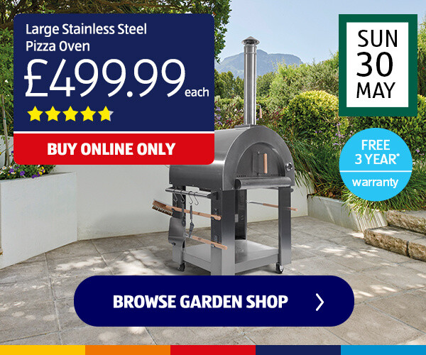 Large Stainless Steel Pizza Oven