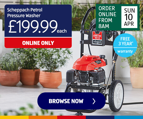 Scheppach Petrol Pressure Washer