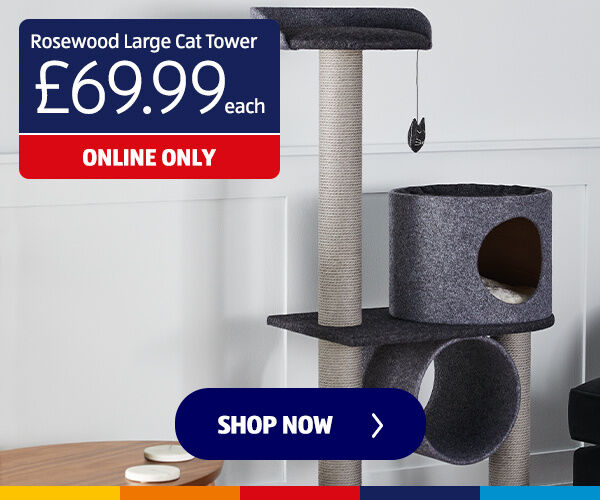 Rosewood Large Cat Tower