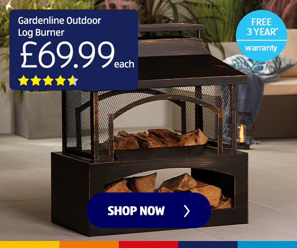 Gardenline Outdoor Log Burner