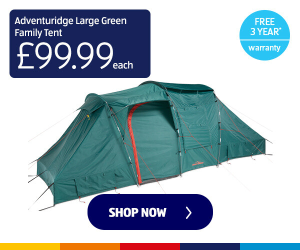 Adventuridge Large Green Family Tent