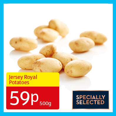 Jersey Royal Potatoes - 59p 500g