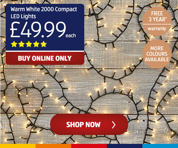 Warm White 2000 Compact LED Lights