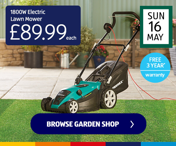 Electric Lawn Mower 44cm