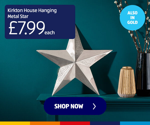 Kirkton House Hanging Metal Star