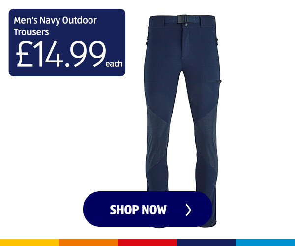 Men's Navy Outdoor Trousers