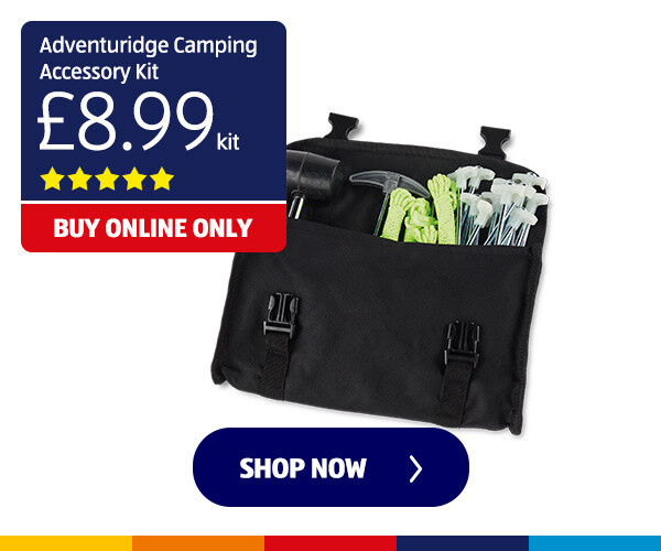 Adventuridge Camping Accessory Kit - Shop Now