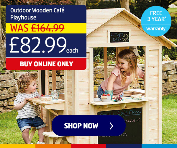 Outdoor Wooden CafÃ© Playhouse