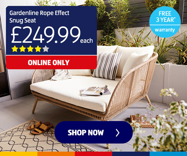 Gardenline Rope Effect Snug Seat