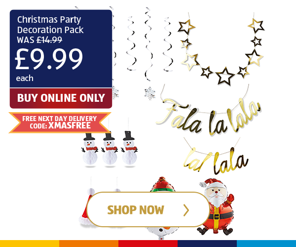 Christmas Party Decoration Pack - Shop Now