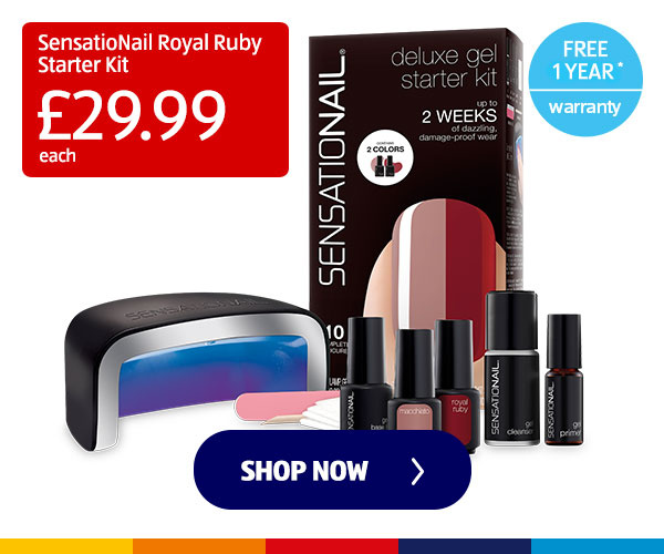 Sensationail Royal Ruby Starter Kit - Shop Now