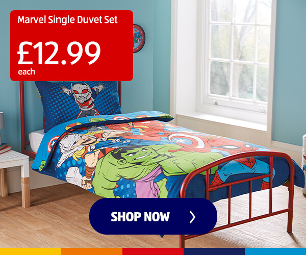 Marvel Single Duvet Set - Shop Now